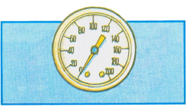 Pressure gauge illustration