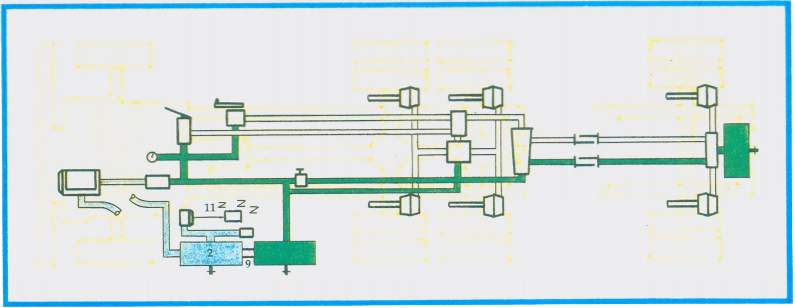 Ruptured compressor discharge line diagram