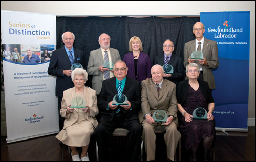 Seniors of Distinction Recipients 2012