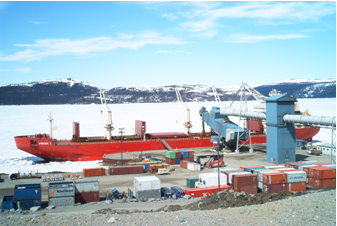 Figure 3: Concentrate Loading at Port