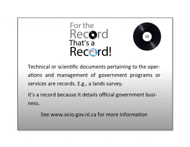 For the Record - Technical Documents