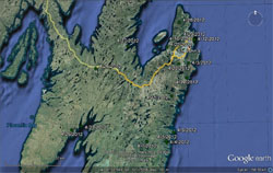 Emily Eagle Tracking April 2012