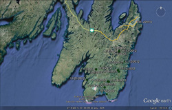 Emily Eagle Tracking October 2012