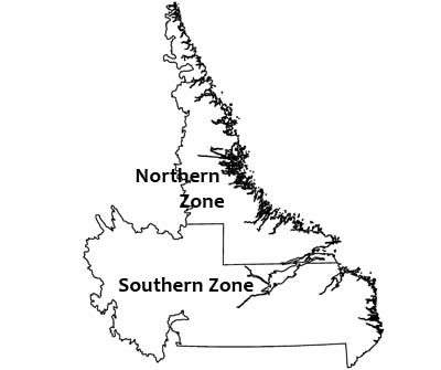 Labrador Furbearer Zones