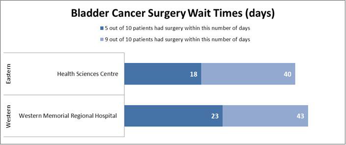 Bladder Cancer Surgery Wait Times