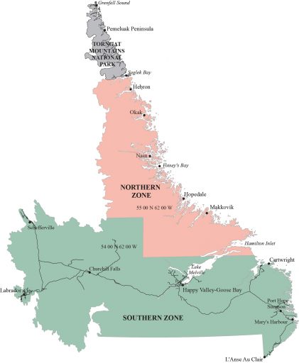 Labrador Trapping Zone