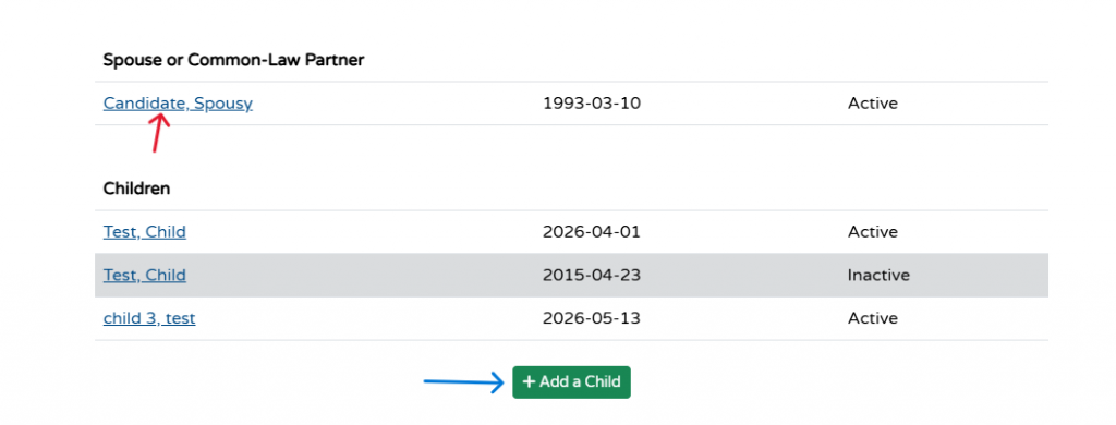 How do I edit the details of my family profile on my Immigration Accelerator portal?