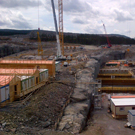 Spillway construction