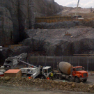 Construction in the powerhouse.