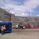 Construction in the powerhouse.