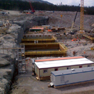 Spillway construction