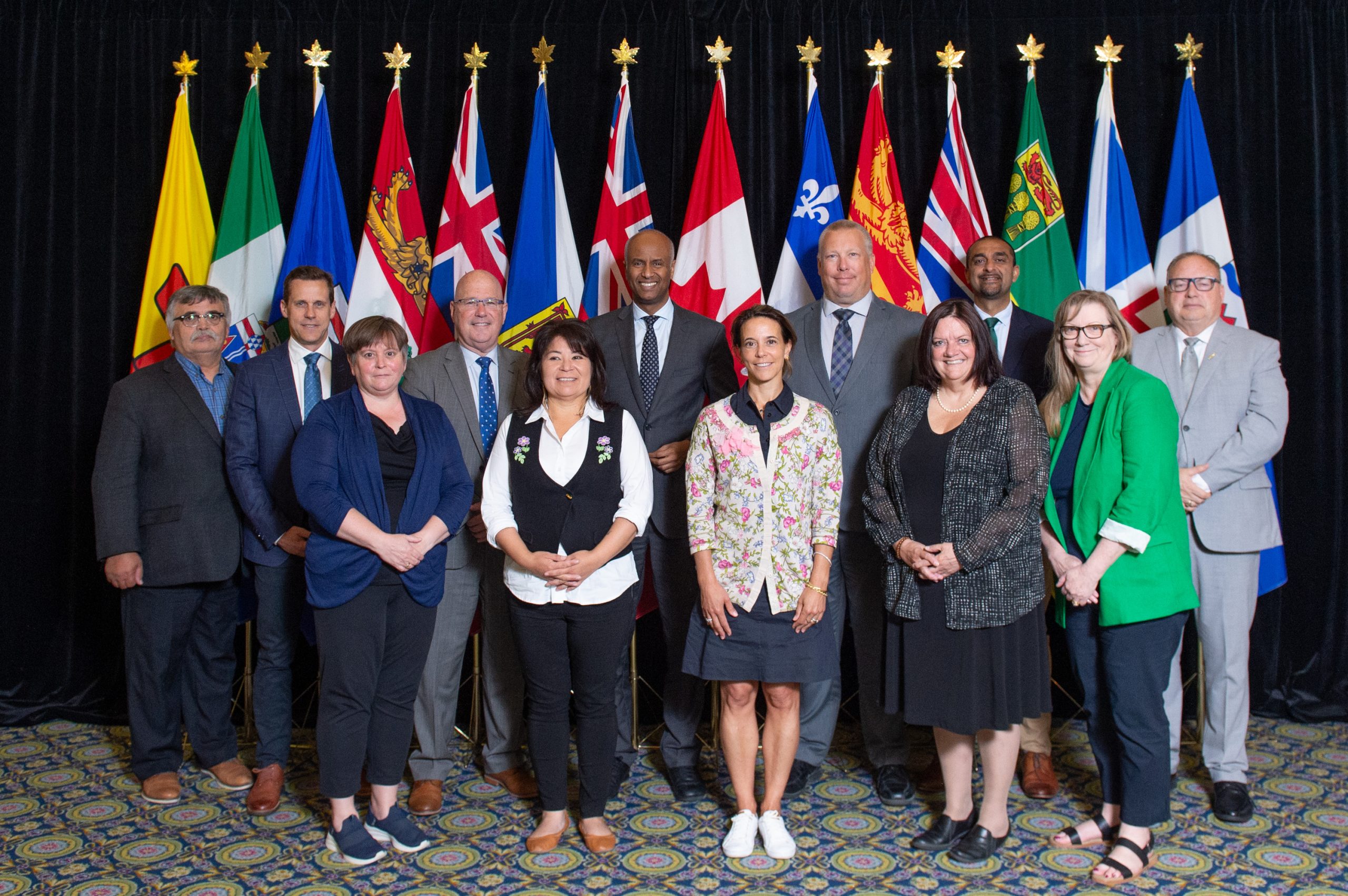 The Honourable Paul Pike, Minister Responsible for the Newfoundland and Labrador Housing Corporation, joined the Honourable Ahmed Hussen, Minister of Housing and Diversity and Inclusion, and other provincial and territorial ministers at the annual meeting of federal, provincial and territorial housing ministers.