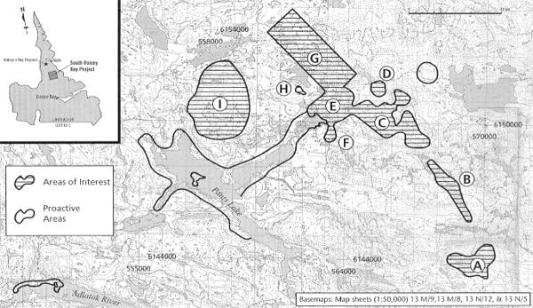 Figure 1. South Voisey's Bay Project Study Area.