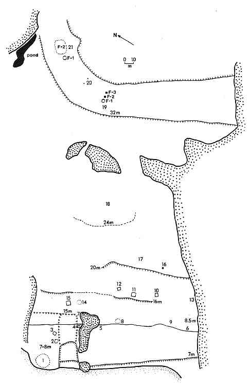 Hebron North-2 (IbCp-30), Sketch Map