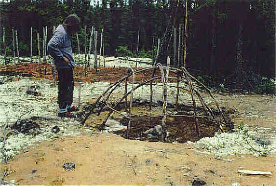 Innu Healing Camp West of Pinus River
