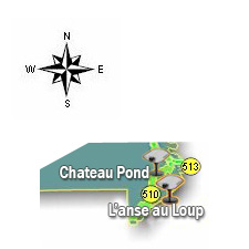Location of Chateau Pond Camera