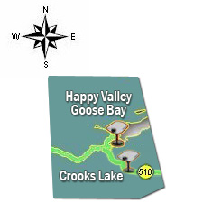 Location of Crooks Lake Camera